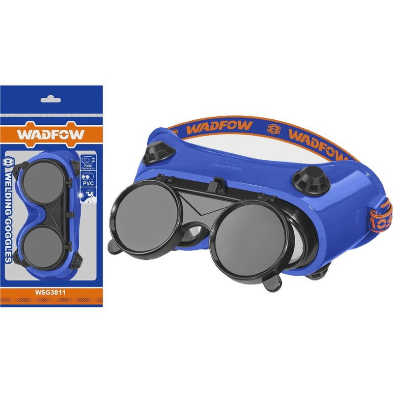 Wadfow WSG3811 Welding Goggles (Dark Shade-11)