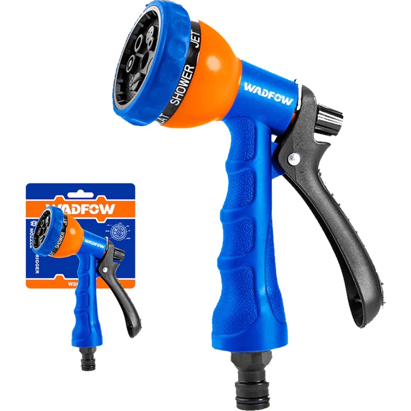 Wadfow WSN1E07 Plastic Trigger Nozzle 7-Way