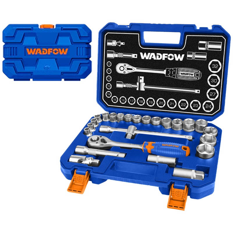 Wadfow WST2D25 1/2" Socket 25Pcs Set