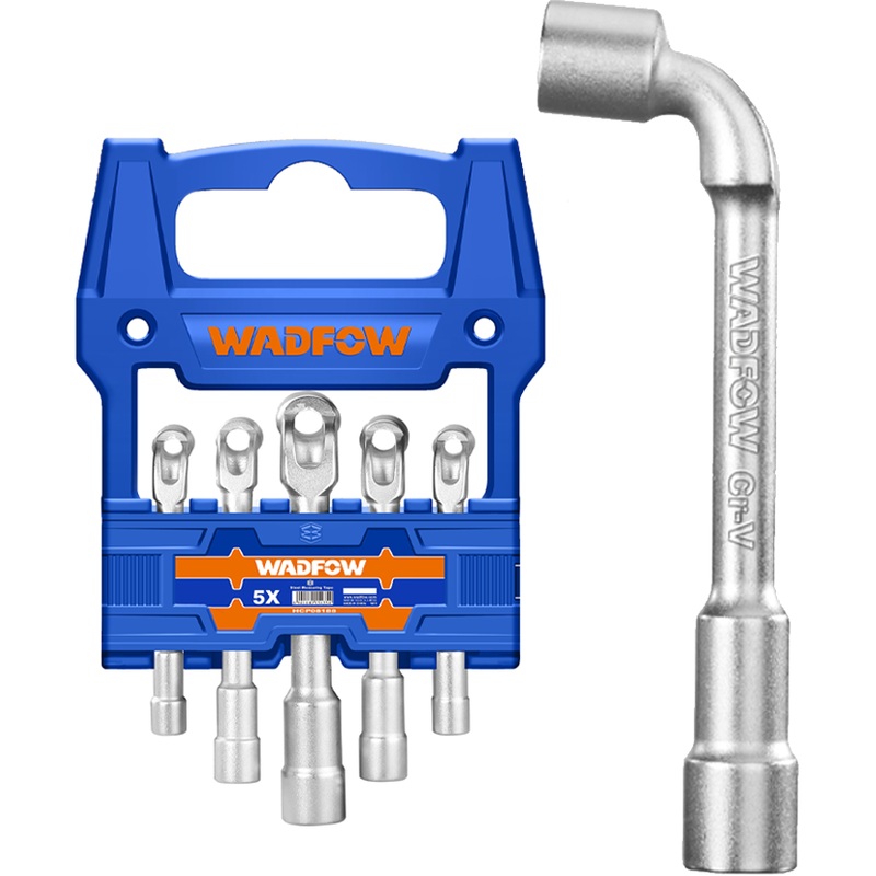 Wadfow WTH4205 L-Angled Socket Wrench 5Pcs Set
