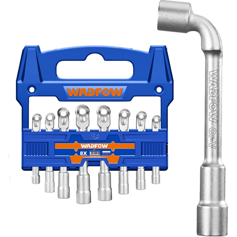 Wadfow WTH4208 L-Angled Socket Wrench 8Pcs Set