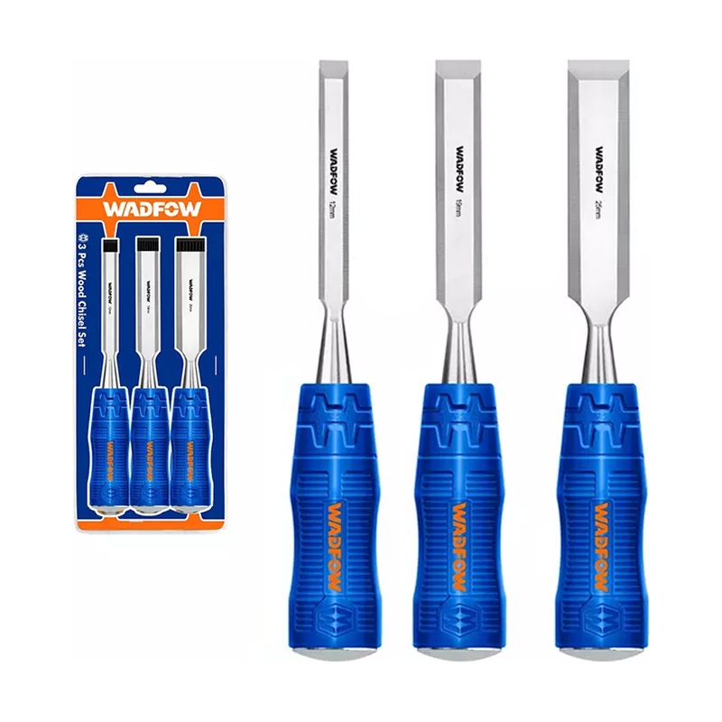 Wadfow WWC2203 Wood Chisel 3Pcs Set
