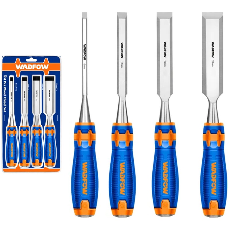 Wadfow WWC2204 Wood Chisel 4Pcs Set