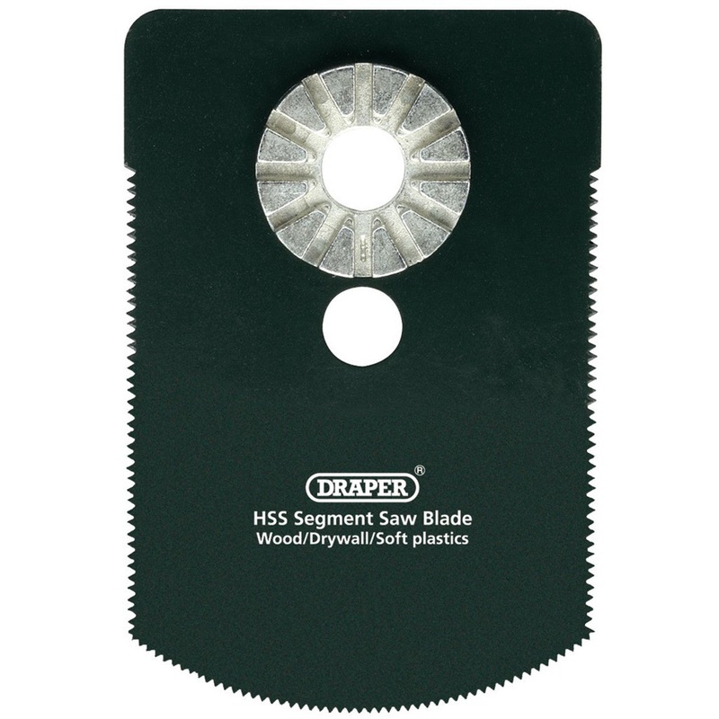 Draper 26130 HSS Segment Saw Blade, 66mm, 18tpi