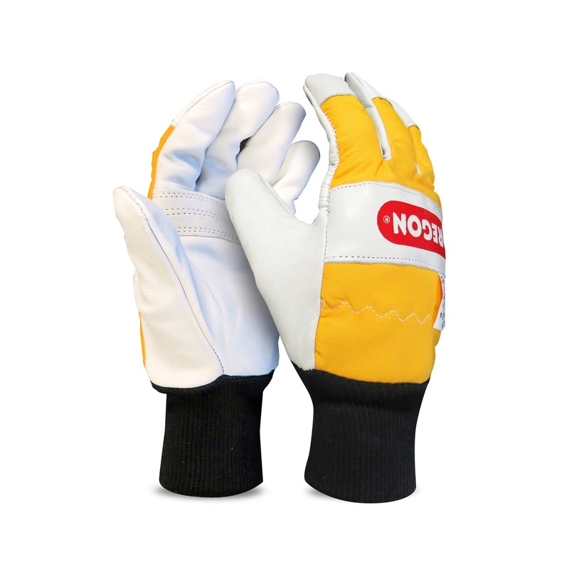 Oregon 295399 Chainsaw Gloves, 2-Hand Protection