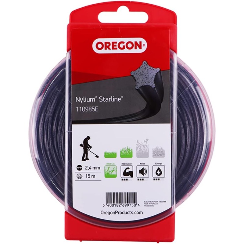 Oregon 559054 Nylium? Star Trimmer Line, 2.7mm, 15m