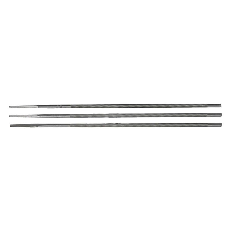Oregon Q70509C Sharpening Files, 5/32" (4.0mm), 3-Pack