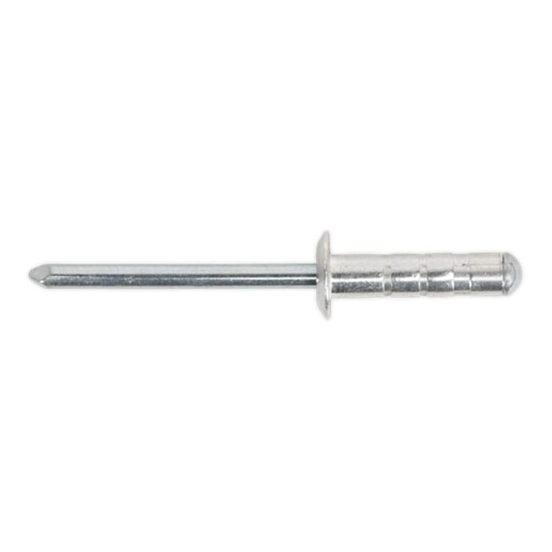 Sealey RM4819S 4.8 x 19mm Aluminium Multi-Grip Rivet Standard Flange - Pack of 200