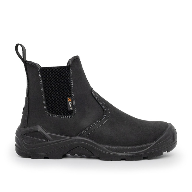 Xpert Defiant Safety Dealer Boot, Black