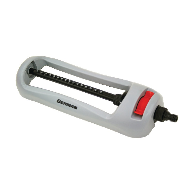 Benman 77194 Compact Oscillating Sprinkler & Water Hose Connector