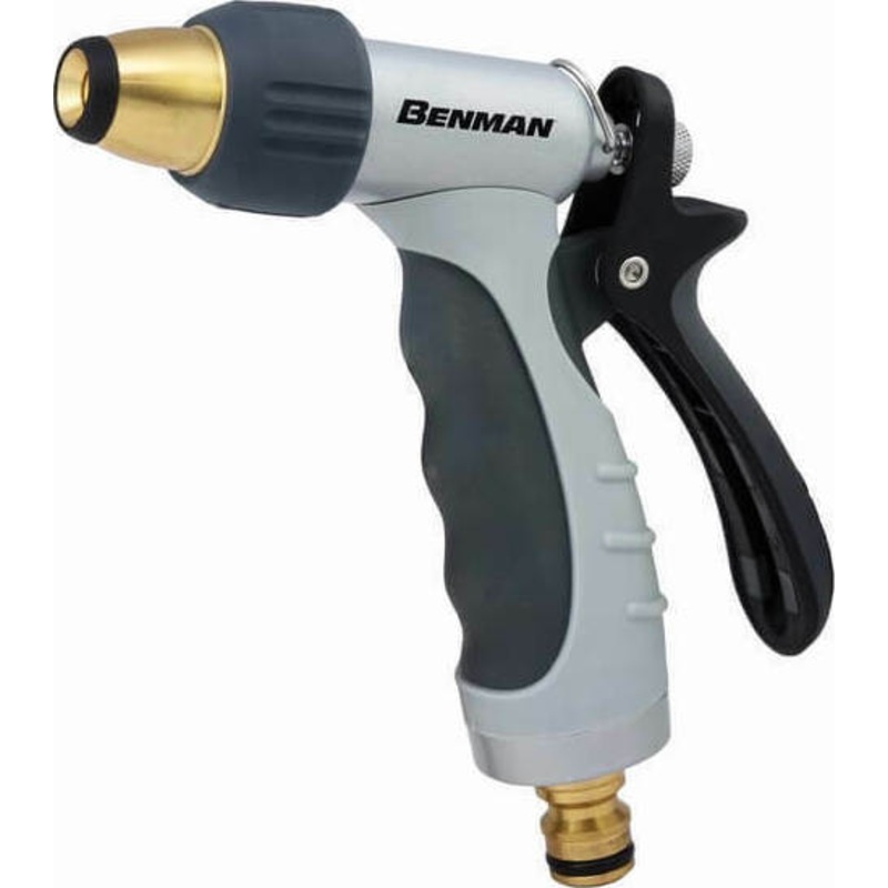 Benman 77198 Adjustable Metal Back Pull Trigger Water Nozzle