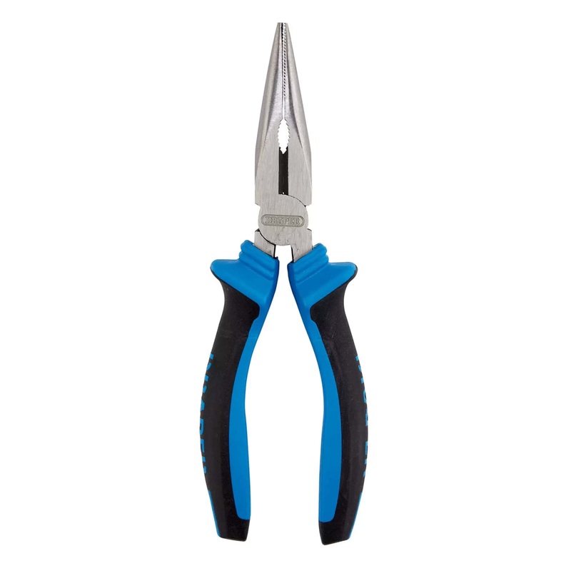 Draper 44141 Soft Grip Long Nose Pliers, 160mm