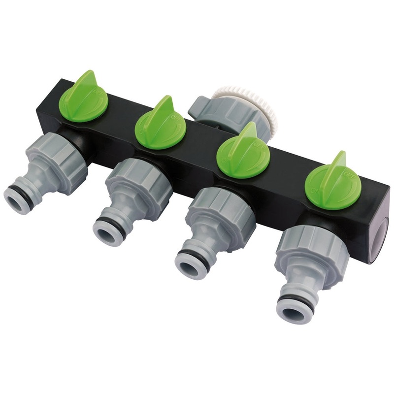 Draper 59283 4-Way Hose Connector