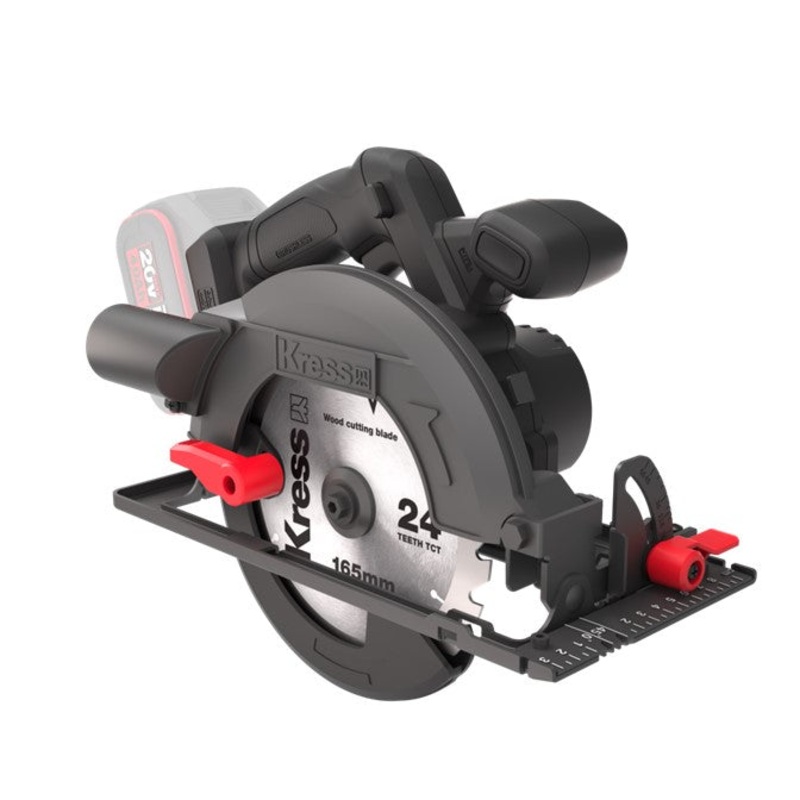 Kress KUE12.9 20V Brushless Circular Saw 165mm, Bare Tool