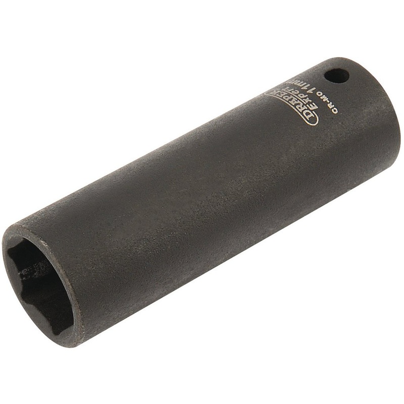 Draper 05189 HI-TORQ? 6 Point Deep Impact Socket, 1/4" Sq.Dr.