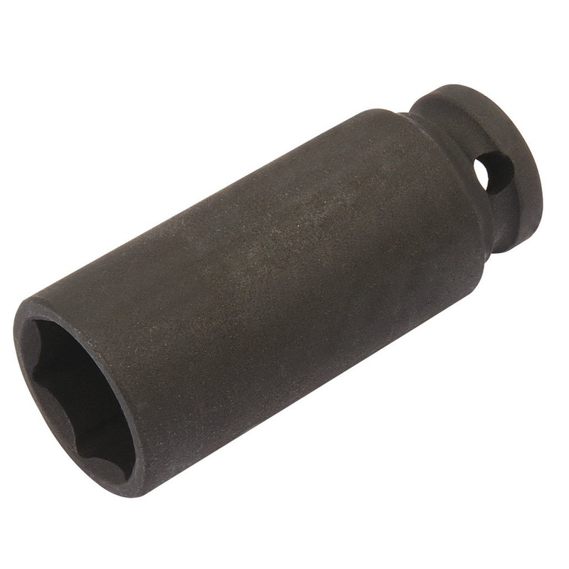 Draper 06892 HI-TORQ? 6 Point Deep Impact Socket, 3/8" Sq. Dr., 19mm