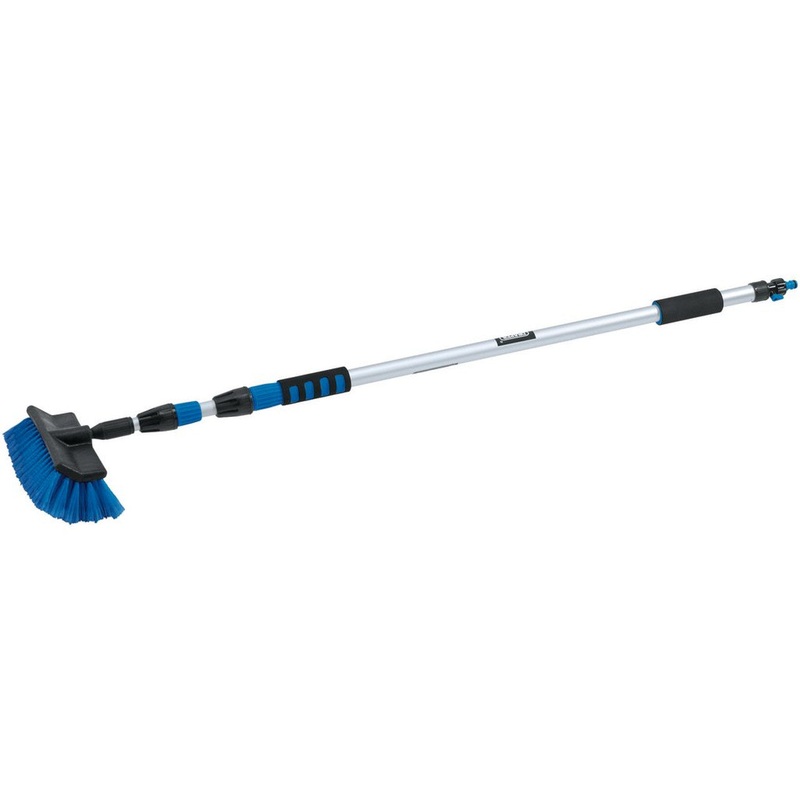 Draper 85068 Flow Through Telescopic Washing Brush, 3m