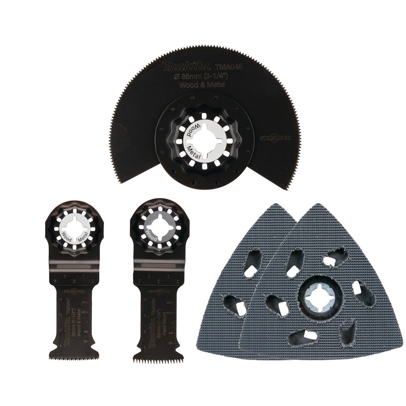 Makita B-67511 Multi-Tool 5 Piece Carpentry Set