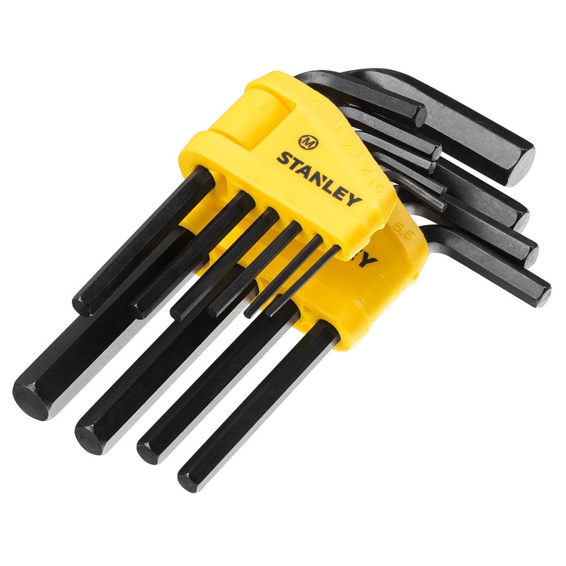 Stanley 0-69-253 10 Piece Hex Key Set 1.5 - 10mm