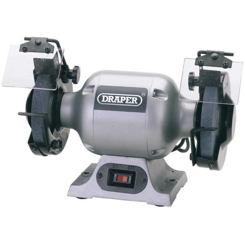 Draper 29620 230V Heavy Duty Bench Grinder, 150mm, 370W