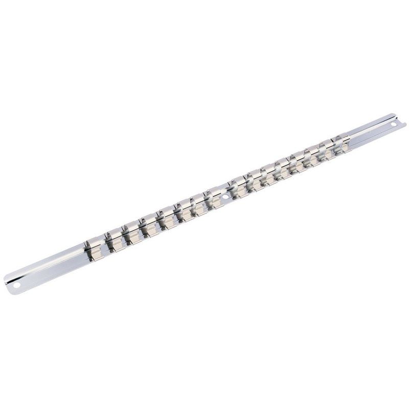 Draper 50579 Retaining Bar, 3/8" Sq. Dr., 415mm, 16 Clips