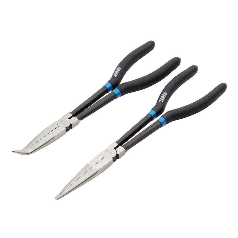 Draper 69287 Long Reach Long Nose Pliers Set (2 Piece)