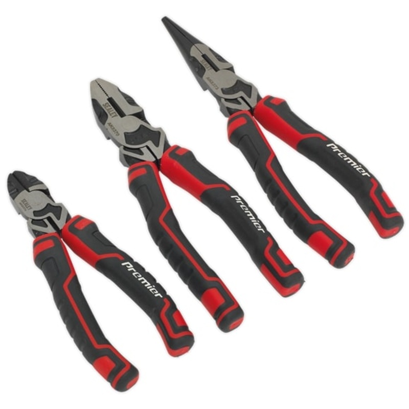 Sealey AK8376 Pliers Set High Leverage 3pc