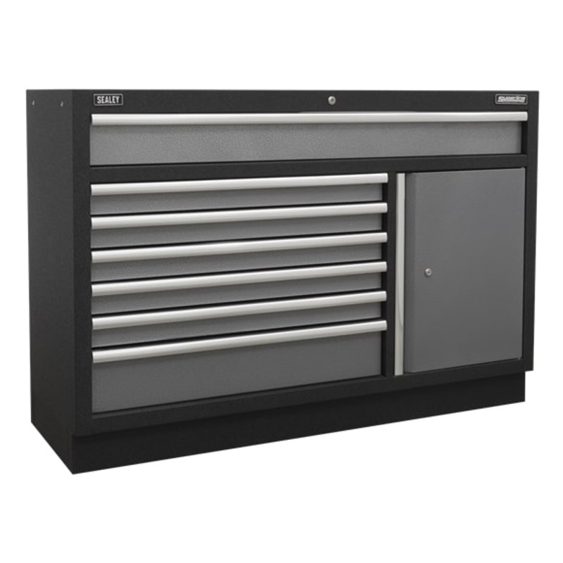 Sealey APMS64 1360mm 7 Drawer Modular Floor Cabinet