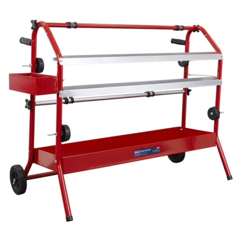 Sealey MK67 Masking Paper Dispenser Trolley 2 x 900mm Rolls