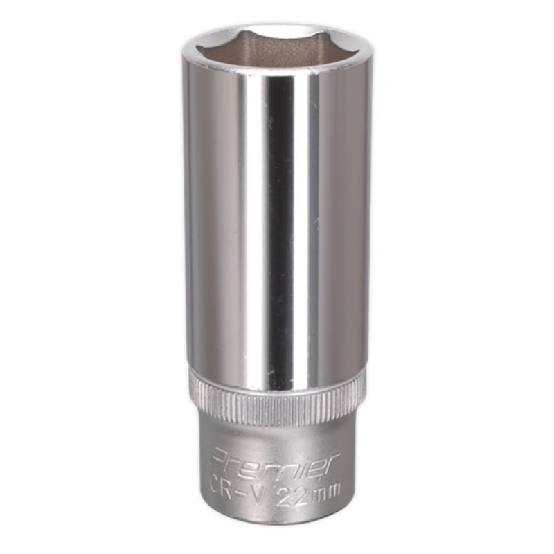 Sealey S1222D WallDrive? Socket 22mm Deep 1/2"Sq Drive