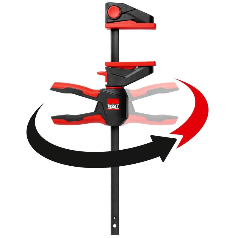Bessey EZ360-45 One-Handed Clamp with Rotating Handle Grip