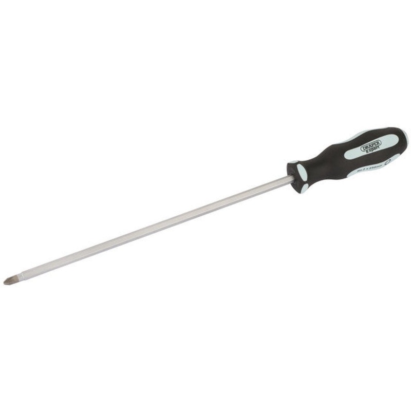 Draper 63596 'Pound Thru' PZ TYPE Soft Grip Screwdriver, No.2 x 250mm
