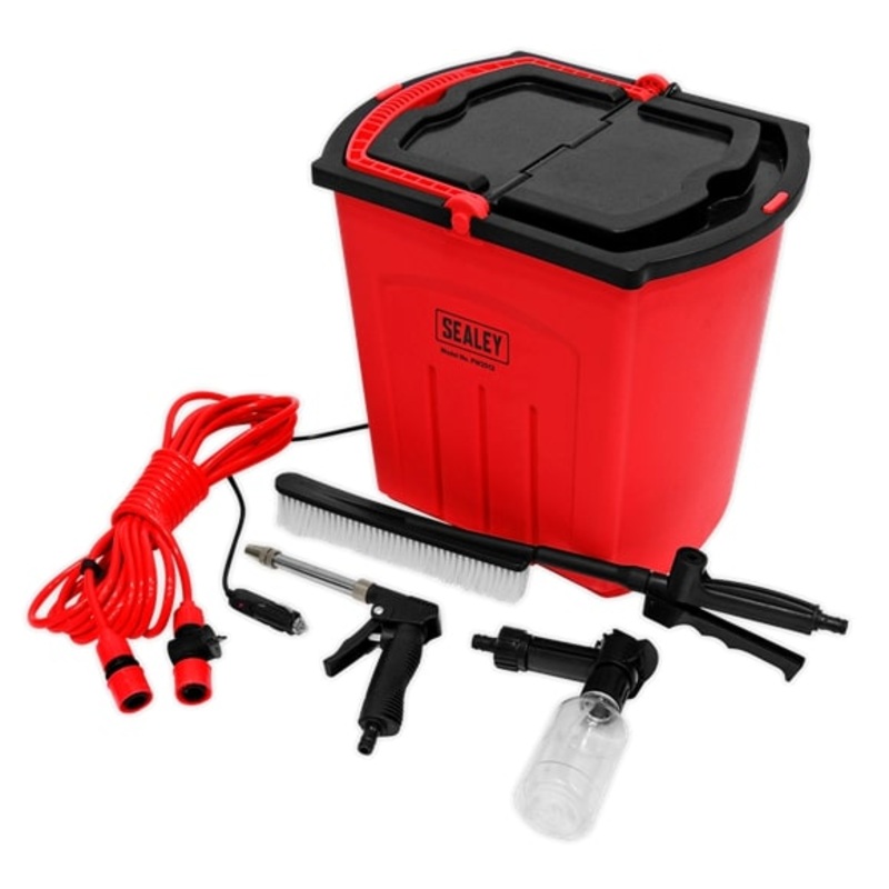 Sealey PW2512 25L 12V Pressure Washer with TSS