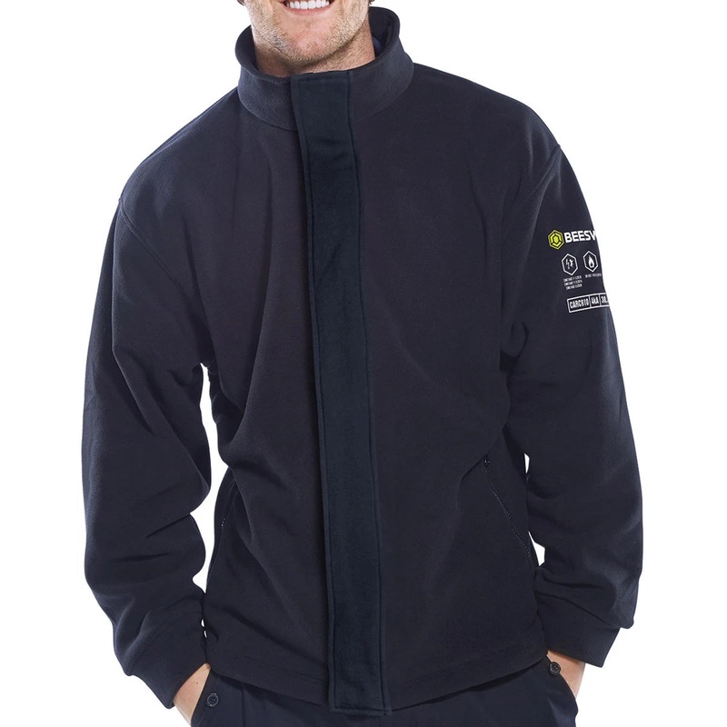 Beeswift Arc Compliant Fleece Jacket, Navy