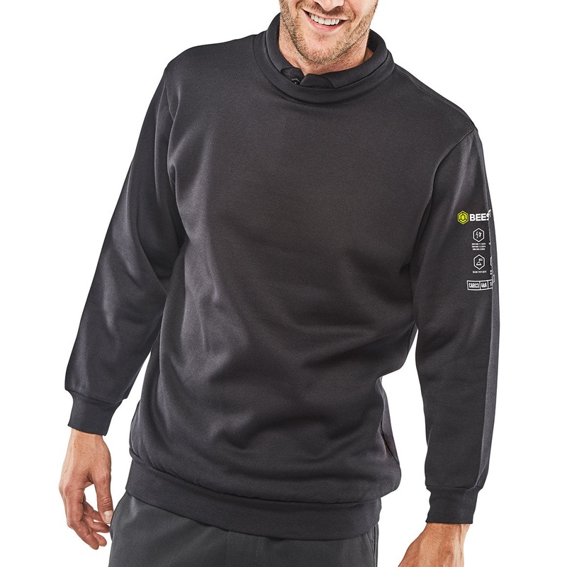 Beeswift Arc Compliant Sweatshirt, Navy Blue