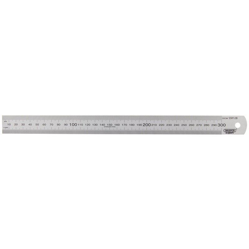 Draper 22671 Expert 300mm 12" Stainless Steel Rule