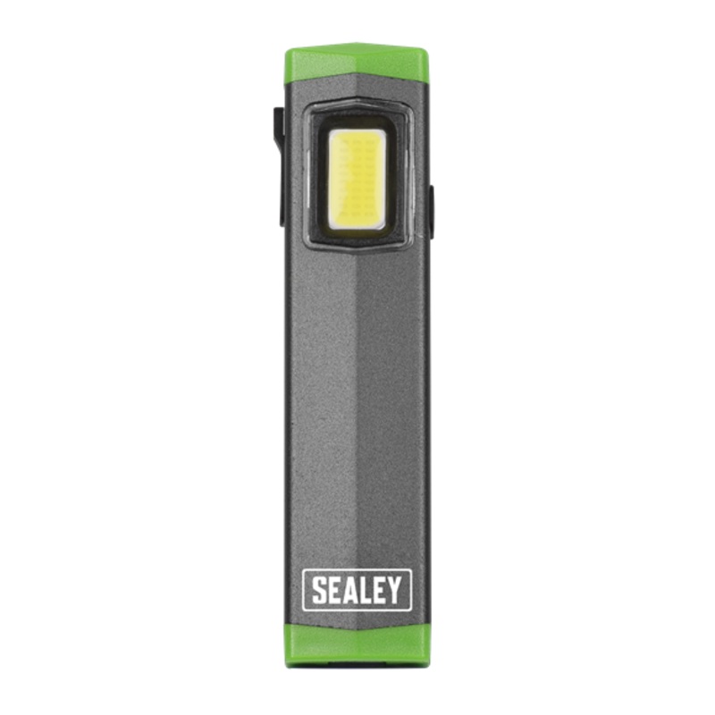 Sealey LED500SB 3W COB LED Aluminium Mini Hand Torch