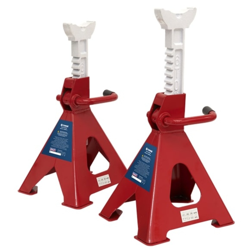 Sealey VS2006 Axle Stands (Pair) 6 Tonne Capacity per Stand