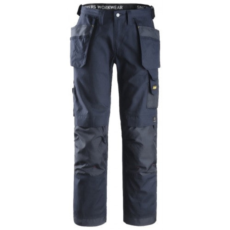 Snickers 3214 Canvas+ Holster Pocket Trousers, Navy