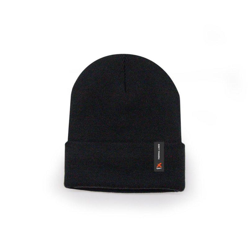 Xpert Core Thermal Lined Beanie Hat, Black