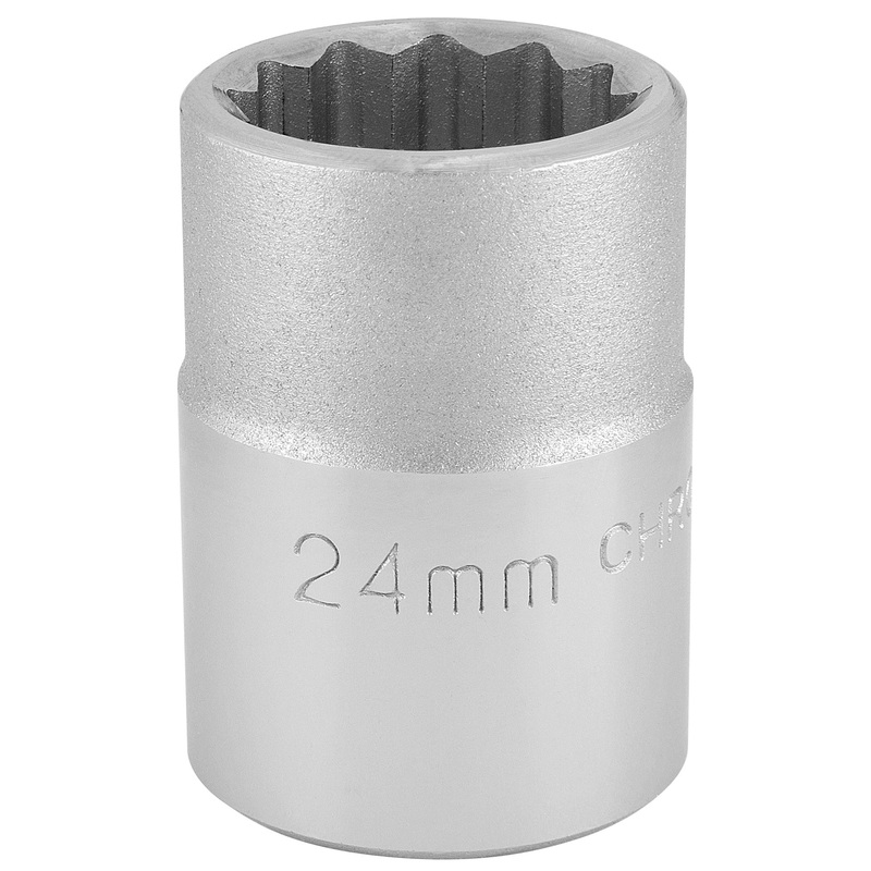 Draper 16692 3/4" Square Drive 12 Point Socket (24mm)