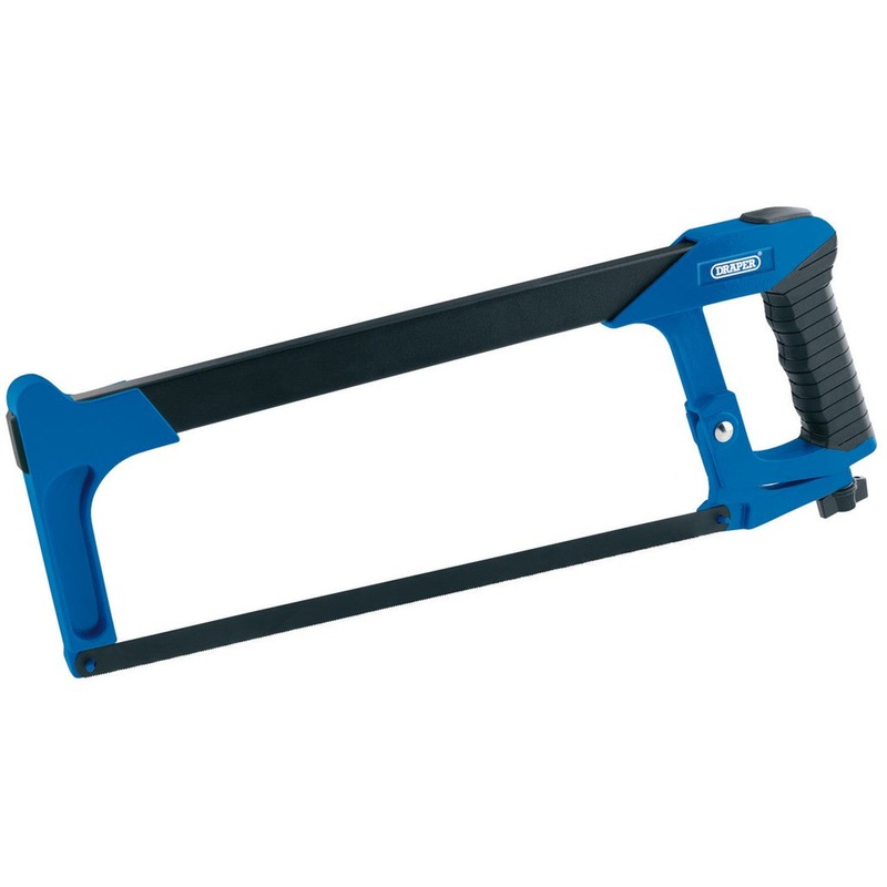 Draper 39253 Soft Grip Hacksaw with 45? & 90? Blade Positions, 300mm, 24tpi