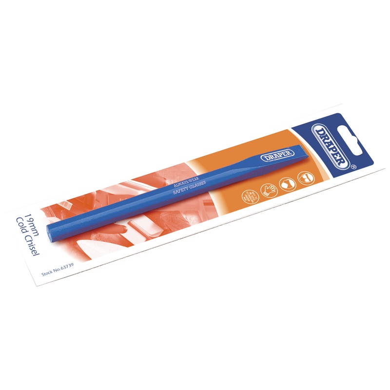 Draper 63739 Octagonal Shank Cold Chisel (19 x 200mm)