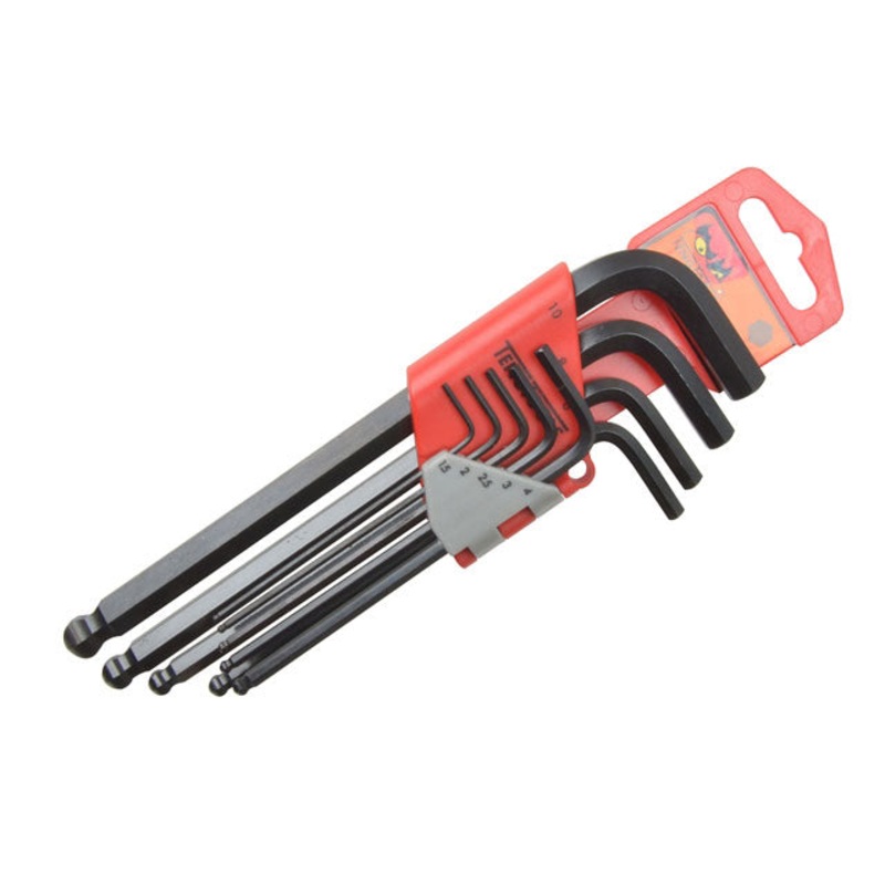 Teng Tools 1479MM 9 Piece Ball End Hex Key Set