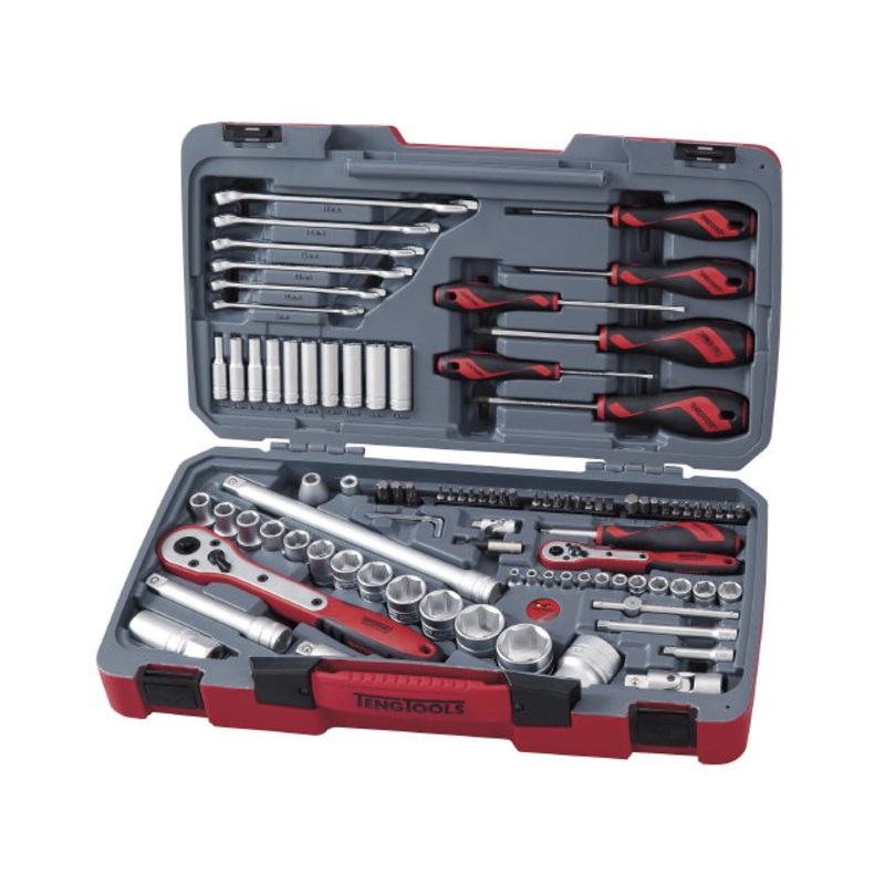 Teng Tools TM095 95 Piece 1/4" & 1/2" Drive Tool Set