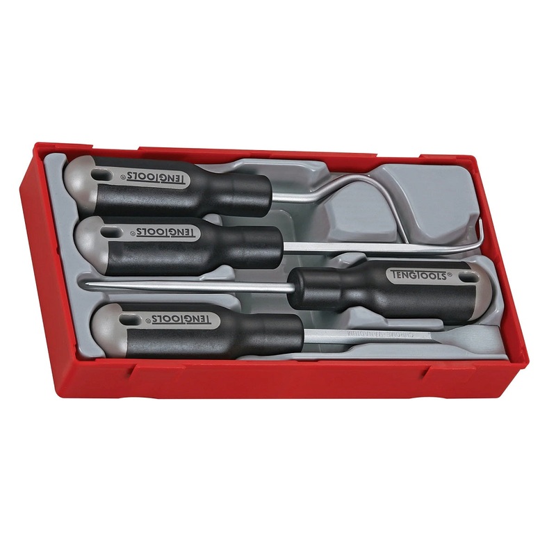 Teng Tools TTSR04 4 Piece Scraper Set