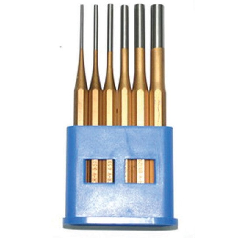 Hilka 6 Piece Parallel Punch Set Pro Craft