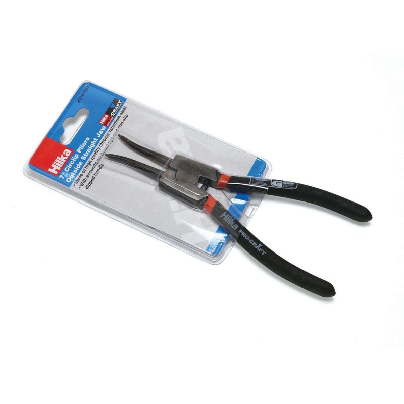 Hilka Circlip Pliers Pro Craft 7" Outside Straight Jaw