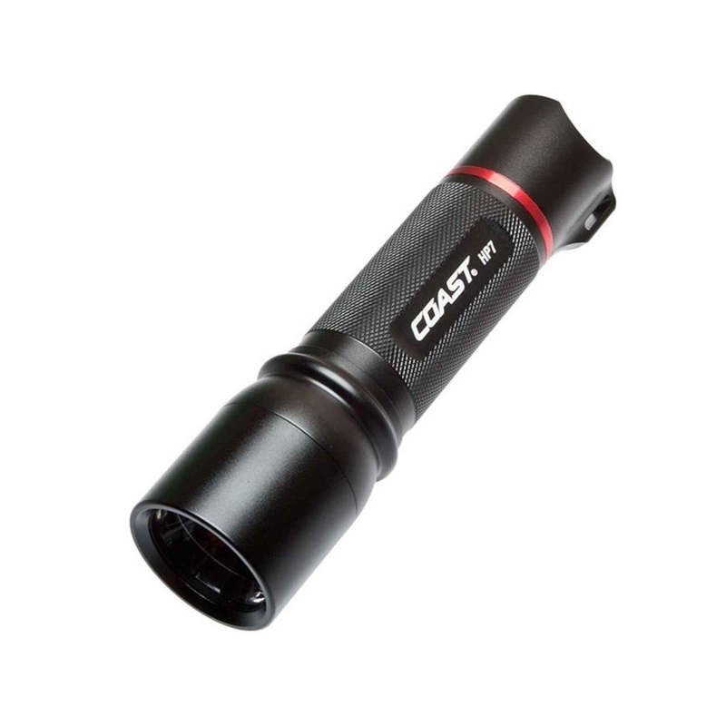 Coast HP7 Focusing LED Torch 650 Lumens, High, Medium & Low Modes, 4 x AAA Batteries (Hardware)