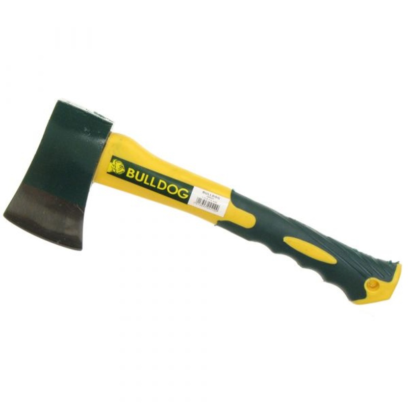 Bulldog BHATCHETFG Hatchet 14" (1.5LB), Soft-Grip Handle